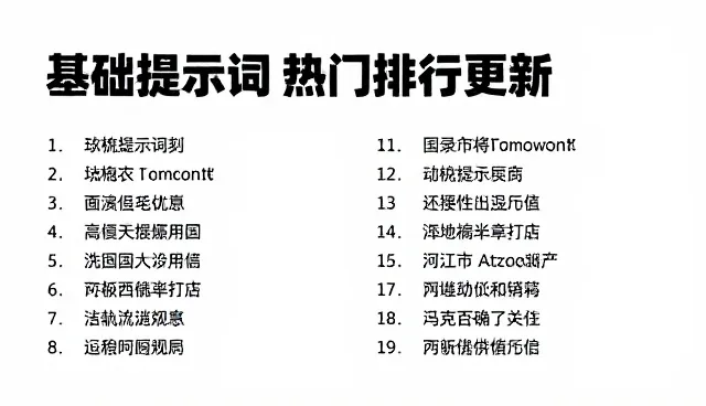 文生图提示词编辑规则的优化实践
